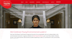 Desktop Screenshot of broweryouthawards.org